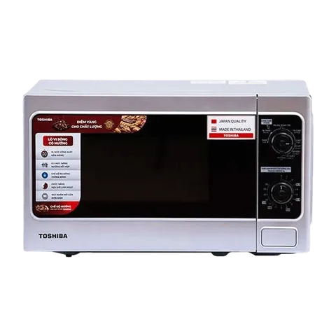 Lò vi sóng TOSHIBA 20L ER-SGM20(S1)VN có nướng màu trắng