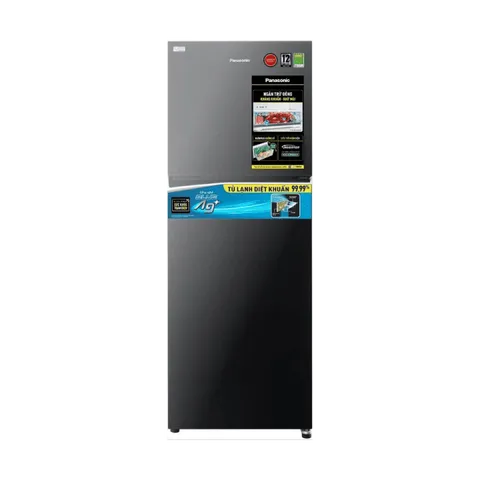 Tủ Lạnh Panasonic NR-TV341VGMV 306 Lít Inverter Mặt Gương Đen